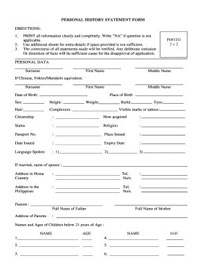 pcg downloadables|PERSONAL HISTORY STATEMENT.